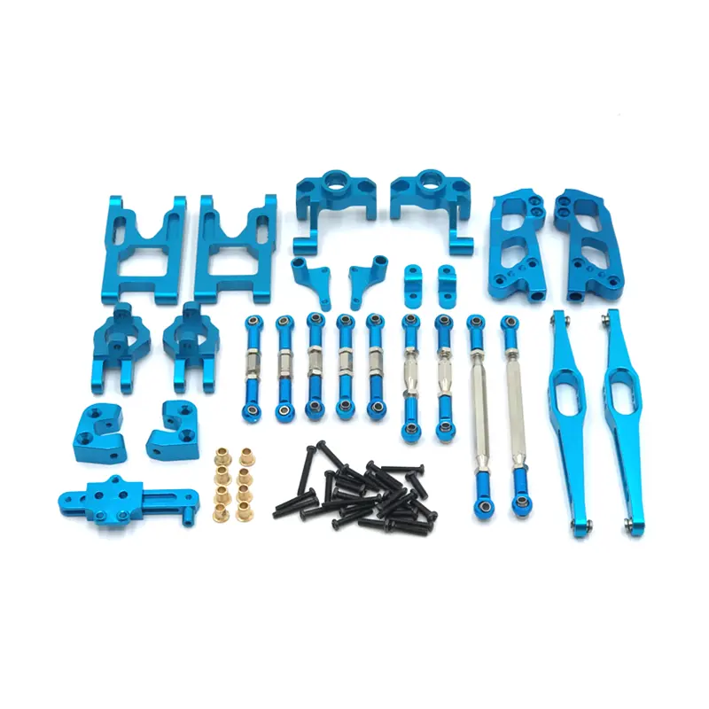 WLtoys — pièces de rechange de voitures RC, Kits 10 sortes, pièces métalliques, raccords en alliage pour 12428/12427 siège C, bras pivotant/tasse de direction #3