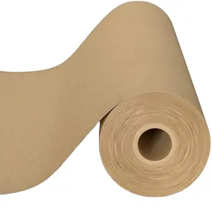 Rouleaux de carton de papier brun de vente chaude avec diverses spécifications coupées pour l'emballage et l'impression