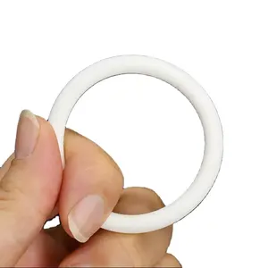 PTFE O-ring Vòng đệm PTFE trắng có thể được tùy chỉnh cho các mô hình khác nhau