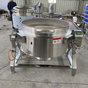 Olla Industrial Eléctrica Basculante de Acero Inoxidable de 50L, 200L, 500L, 1000L, la Más Vendida - Product Image 5