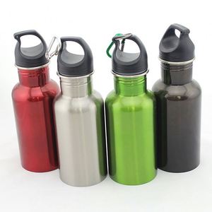 600ml Small-mouth Single-layer Stainless Steel Sports Water <b>Bottle</b> - Cycling Water <b>Bottle</b> - Product Image 1