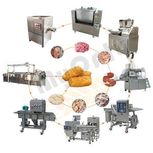 Máquina Automática para Hacer Hamburguesas, Nuggets de Pollo, Pasteles de Pescado y Vegetales a <span class=keywords><strong>Precio</strong></span> de Fábrica - Product Image 1