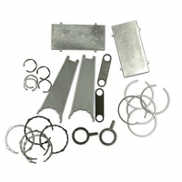 Pièces de cadre de précision en acier et aluminium usinées CNC à bas prix, usinage rapide CNC de métaux OEM, service sur mesure