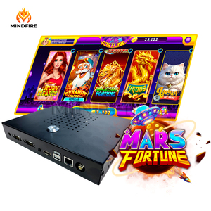 Custom Solutions 43 Inch Curved Metal Cabinet Touch Screen Display <b>Machine</b> Skill <b>Game</b> Mars Fortune PCB Board - Product Image 1