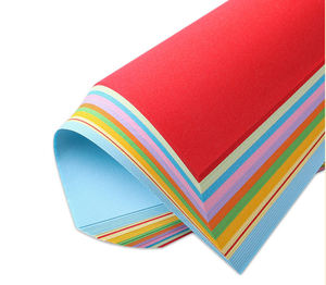 100 Fogli di Carta Colorata Riciclabile 80GSM Formato <span class=keywords><strong>A4</strong></span>, Pura Polpa di Legno, Stampa Personalizzata, Scrittura, Artigianato, Piegatura per Bambini - Product Image 3