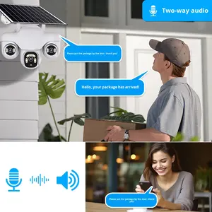 V380pro 4G WLAN Solar PTZ-Kamera mit CMOS-Sensor SD-Karten-Speicher Bewegungserkennung Zwei-Wege-Audio OEM/ODM-Unterstützung 1 Jahr Garantie - Product Image 2