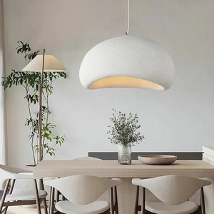 Luminaire suspendu japonais Wabi Sabi E27, style minimaliste loft, pour maison et restaurant - Product Image 2