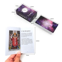 Baraja de Cartas de Tarot Clásica Personalizada con Guía, Color CMYK, Certificación SME, MOQ 50 Sets, Logotipo Disponible para Venta al Por Mayor