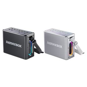 Haut-parleur <span class=keywords><strong>Bluetooth</strong></span> sans fil portable Rb-M51 Remax avec microphones Puce Dsp intégrée Haut-parleur de batterie de grande capacité de 12000Mah - Product Image 1