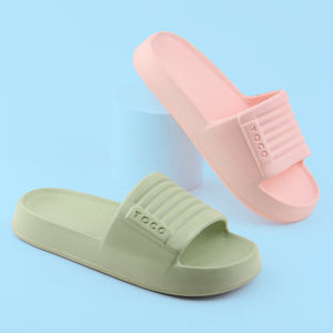 VEILISR nuove pantofole da donna <span class=keywords><strong>per</strong></span> la casa estiva da bagno interno antiscivolo con fondo spesso da spiaggia da esterno paio di pantofole da uomo - Product Image 4