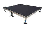 Plate-forme portative de vente chaude d'étape de RK avec la jambe réglable d'étape de taille pour l'événement
