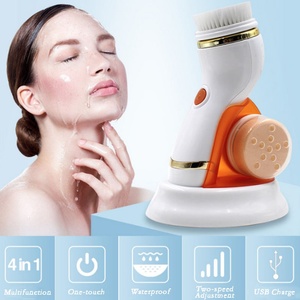 Brosse nettoyante visage multifonction étanche, système de spa portable pour le soin et la beauté du visage, brosse nettoyante électrique pour le visage - Product Image 3