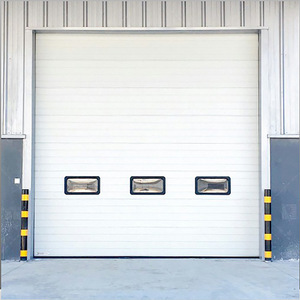 <span class=keywords><strong>Porte</strong></span> sectionnelle industrielle automatique à isolation thermique personnalisée pour usage en usine, entrepôt, quai <span class=keywords><strong>de</strong></span> chargement et atelier - Product Image 4