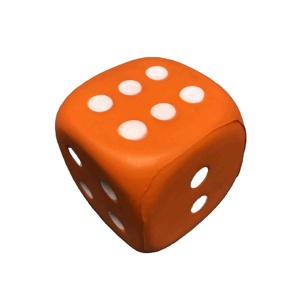 Fournisseur de balles anti-stress en mousse PU de 54 mm, douces, à rebond lent, à pois, pour soulager l'anxiété, pour les jeux de fête et de piscine - Product Image 1