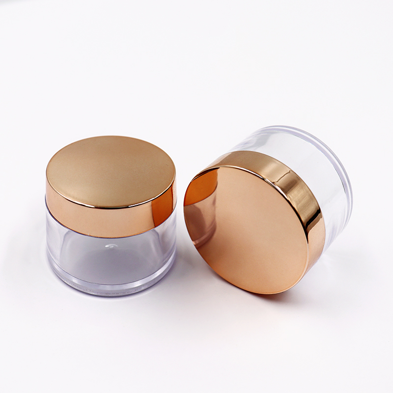 1oz 2 oz 3oz 4 oz 8 oz 15g 30g 80g 120g 250g clear Empty PET clear Lip Scrub Container Plastic Cream Jar with pink Screw Cap