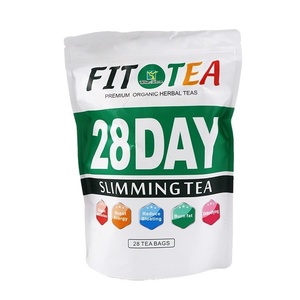 Thé Oolong Herbal Fit 28 jours, extrait d'aloe vera, infusé de vitamines, ingrédients minceur cultivés à l'état sauvage de qualité alimentaire, flacon de 0,5 g - Product Image 5