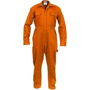 Overol de Trabajo Just In Trend para Hombre, Manga Larga, Naranja, Talla Extra Grande, Retardante de Llama, de Algodón - Product Image 1