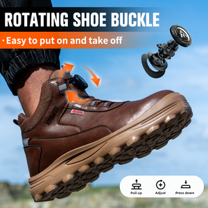 Scarpe Antinfortunistiche Invernali Impermeabili OEM con Punta in Acciaio Antiurto e Antiperforazione Stivali da Lavoro <span class=keywords><strong>Alti</strong></span> - Product Image 3