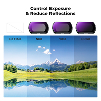 Objectif anamorphique K&F Concept 1,2X + objectif macro 10X + objectif grand angle + filtre ND8 + ND32 + ND128, ensemble de 6 filtres magnétiques pour Pocket 3
