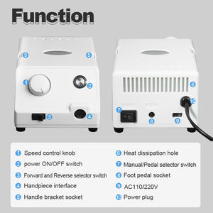 Nuovo arrivo professionale BtMarathon N 4 acrilico smalto per unghie SDE SH37L1 35000rpm manipolo Gel per Manicure trapano per unghie - Product Image 4