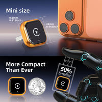 Mini adaptateur sans fil CarPlay Android Auto 2 en 1, dongle Plug and Play, prise en charge de la commande vocale Siri, commande au volant