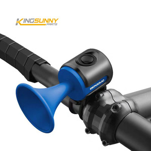 Bicicleta electrónica Horm 120DB fuerte carga USB bicicleta eléctrica bocina impermeable seguridad Mini campana eléctrica anillo de bicicleta de carretera - Product Image 5
