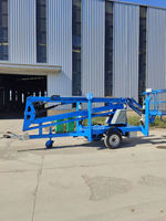 Nacelle élévatrice montée sur remorque ou nacelle articulée pour travaux en hauteur, élagage d'arbres et cueillette de fruits