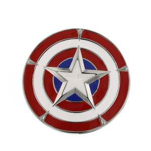 Boucle de ceinture Captain America en alliage de zinc pour hommes, accessoires de film - Product Image 5