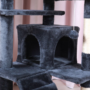 Offre Spéciale usine 150cm jouets drô<span class=keywords><strong>les</strong></span> chatons griffoirs pour animaux de compagnie jouer <span class=keywords><strong>maison</strong></span> arbre à chat tour pour chats d'intérieur - Product Image 5