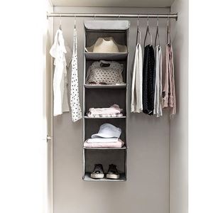 Foldable Woven Rectangle Storage Box Eco-Friendly <b>Clothes</b> Rail for Hanging Sweaters Shees Pocket Category-Storage <b>Boxes</b> Bins - Product Image 5