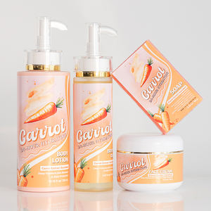 Produk perawatan kulit wortel Vitamin E organik terlaris dengan kolagen asam Kojic pemutih dan pelembap OEM ODM - Product Image 3