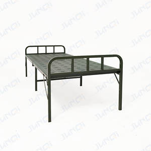 Lipat Mudah Dibawa Besi dan Logam Lipat Tempat Tidur Tandu Lipat Camping Bed - Product Image 5