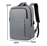 Sac à dos décontracté pour homme HAIBOWY, vente directe d'usine, multifonctionnel, avec port de charge USB, résistant à l'eau, en Oxford