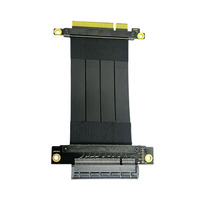 Câble d'extension Riser PCIe 3.0 X8 X8 d'occasion, blindé double couche, 64 Gbit/s, 5-30 cm, personnalisé pour FPGA GPU industriel