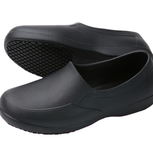 BOYA Wholesale Best Girl Retail Nonslip Anti slip <strong>Clogs</strong> <strong>Kitchen</strong> Esd Leather Working Anti slip Chef Shoes - Product Image 1