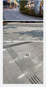 Vente directe d'usine Système de pavage tactile en acier inoxydable Bande de pointe aveugle et sculpture Fraisage Solution de pavage de haute qualité - Product Image 2