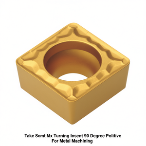 Ttake Scmt Mx Turning Insert 90 Degree Positive For Metal <b>Machining</b> - Product Image 2