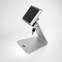 Kilitlenebilir Tablet POS Standı 7-16 İnç Hırsızlığa Karşı Evrensel Tutucu 270 °   Perakende Restoran Tezgahı için Gizli Kablolama Sistemi PS-17
