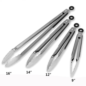 <span class=keywords><strong>Pince</strong></span> à griller en acier inoxydable pour servir les aliments et les desserts, pinces à <span class=keywords><strong>barbecue</strong></span>, <span class=keywords><strong>pince</strong></span> à aliments en métal pour la cuisson - Product Image 3
