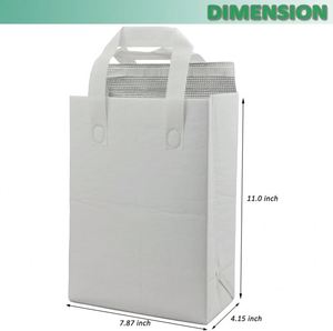 Sac isotherme pour la livraison de nourriture et de boissons, garde au chaud/au froid, sacs non tissés pour emporter avec votre logo - Product Image 2