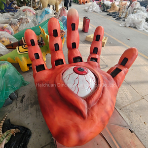 Mano Animatrónica Interactiva de Tamaño Real con Ojo Móvil - Decoración de Eventos de Terror y Casa Embrujada de Halloween - Product Image 2