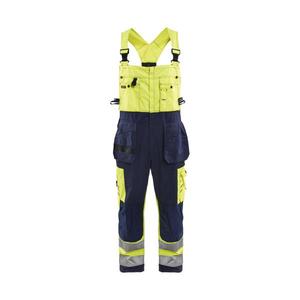 BLAKLADER - 260318603389C48 Peto con pechera de alta visibilidad Amarillo/Azul marino-EAN 7330509285800 ROPA DE TRABAJO DE LA HI-VIS - Product Image 1