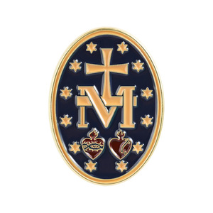 Pin Esmaltado de San Benito y <span class=keywords><strong>Medalla</strong></span>, Pin Religioso Católico para Devotos y Eventos Espirituales de la Iglesia, Regalo - Product Image 3