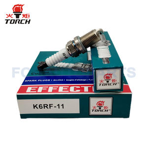 Bougie d'allumage TORCH K6RF-11 Remplace pour NGK BKR6E-11 pour <span class=keywords><strong>Bosch</strong></span> FR8DCX+ Bougie d'allumage pour Champion OE039 Bougie d'allumage pour Denso K20PR-U11 - Product Image 5