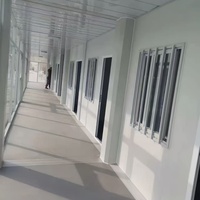 Maisons conteneurs modulaires préfabriquées de luxe, style moderne, démontables, portables, 10 pieds, 20 pieds, 40 pieds, en kit plat