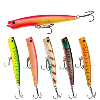 NOUVEAU Leurre Flottant MAJOR Minnow 85mm 6.2g, Appât Dur, 8 Couleurs, pour Achigan, Brochet, Perche