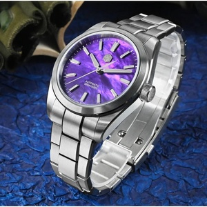 San Martin New SN0144GX Luxury <b>Watches</b> Pearl Mop Dial Miyota 9015 Automatic <b>Mechanical</b> <b>Watches</b> Waterproof 39Mm Sport Wrist <b>Watch</b> - Product Image 3