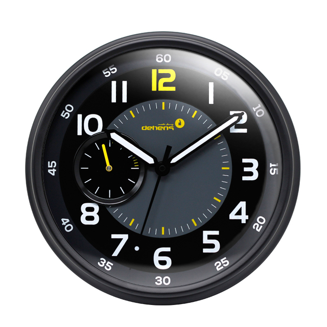 Factory Price Decorative Clock Small Twin Towers Design Bell Shells Frame Watch Wall Clock