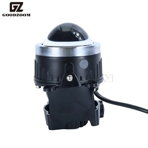 Goodzoom xe ba màu đèn sương mù tricolour xe tải đèn sương mù chiếu H11 bi <span class=keywords><strong>led</strong></span> foglamp bóng đèn 3 inch 24V cho xe hơi - Product Image 5