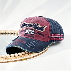 Cappellino da Baseball Vintage 2026 Effetto Invecchiato, Cappello da Sole Unisex in Cotone Lavato, Cappello Trucker Regolabile con Ricamo Retrò per Esterni - Product Image 4